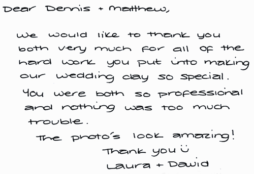 Thank You Card Small